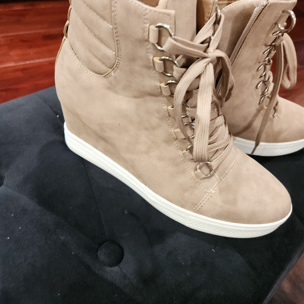Tan Booties - Picture 3 of 4